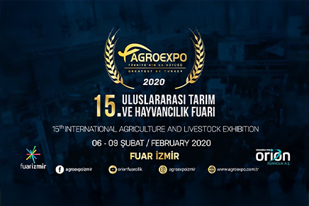 6 Şubat’ta Agroexpo’dayız!